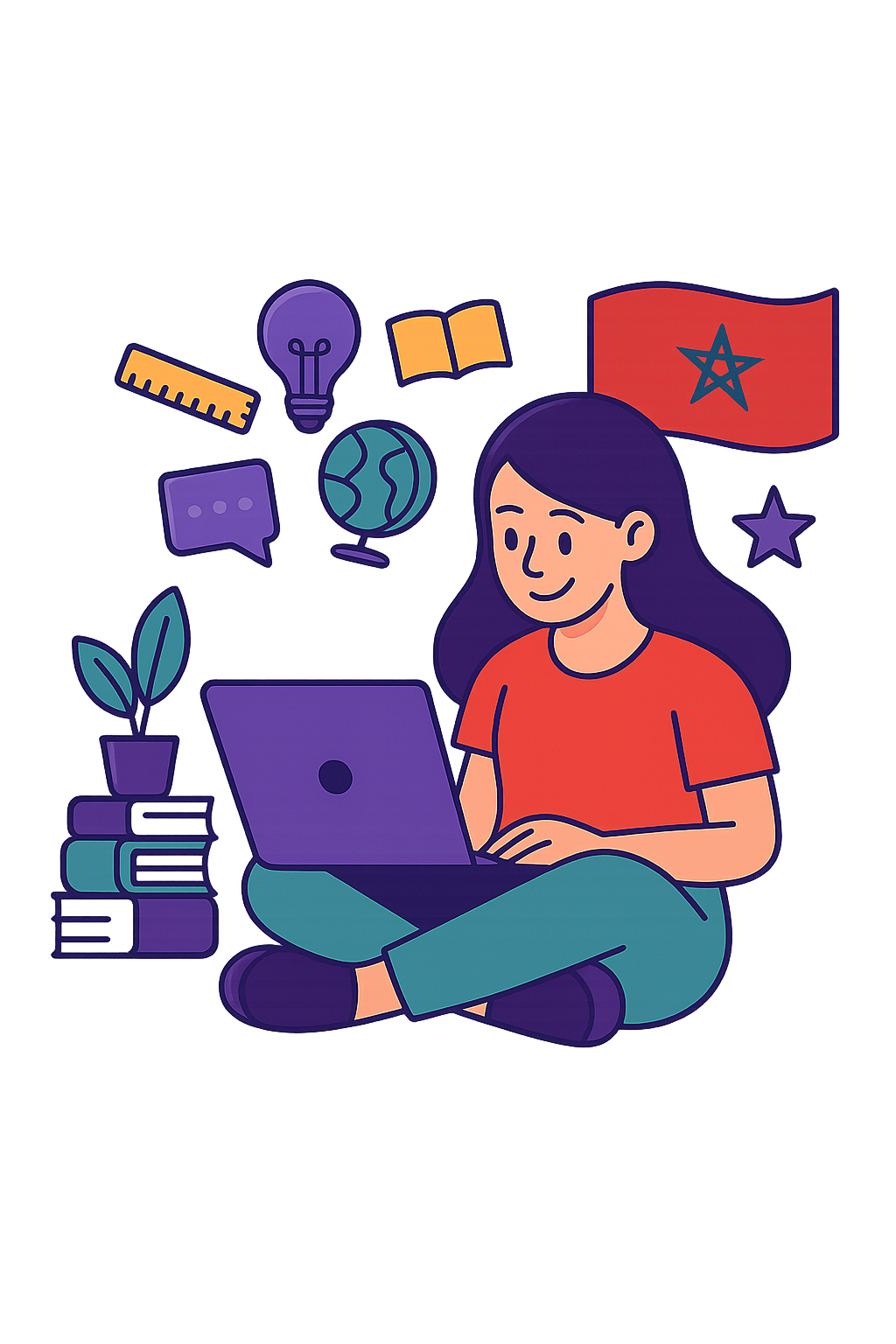 Illustration apprentissage